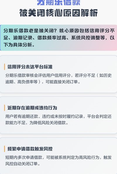 分期乐取消借款