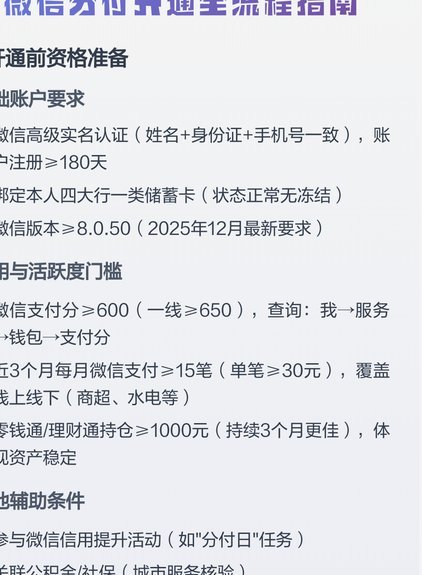 没有分付怎么开通