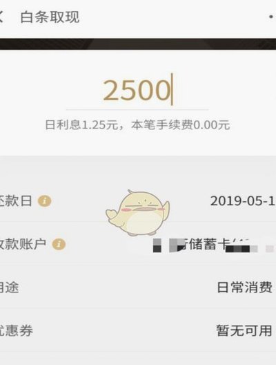 为什么白条取现不能当天到账？